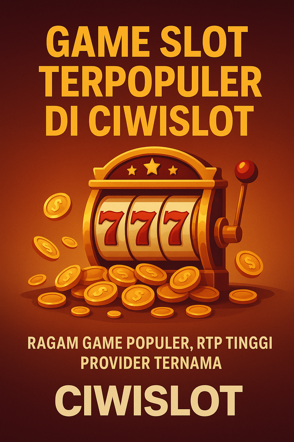 Ciwislot : Di Mana Game Bukan Sekadar Hiburan
